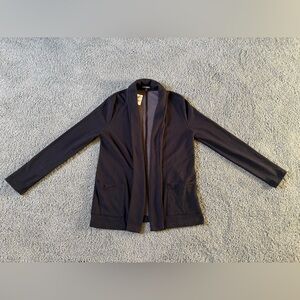 Express Black Blazer Open Front Cardigan Jacket Womens Size M NWT
